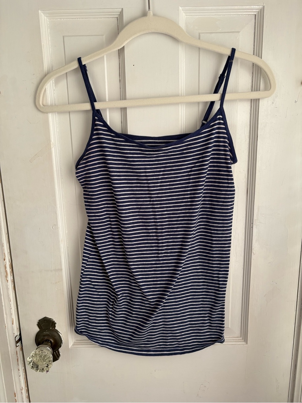 Primark Navy and White Striped Camisole